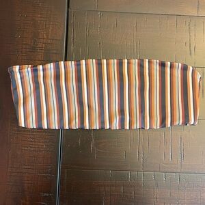 Pacsun striped bikini top (size small)
